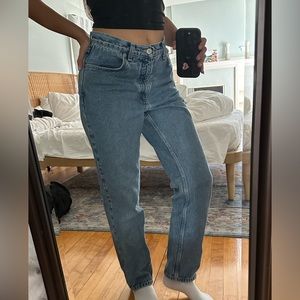 straight vintage jeans